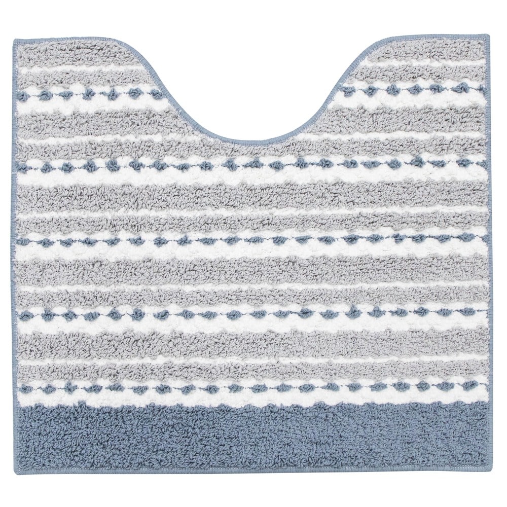 トイレマット おしゃれ 通販 花柄 洗える 滑りにくい 洗濯可 引越祝い 新生活 一人暮らし プレゼント ギフト かわいい カジュアル ピンク ブルー グリーン ブラック 黒 55cm 60cm トリコブルー Backyard Family Jre Pointが 貯まる 使える Jre Mall