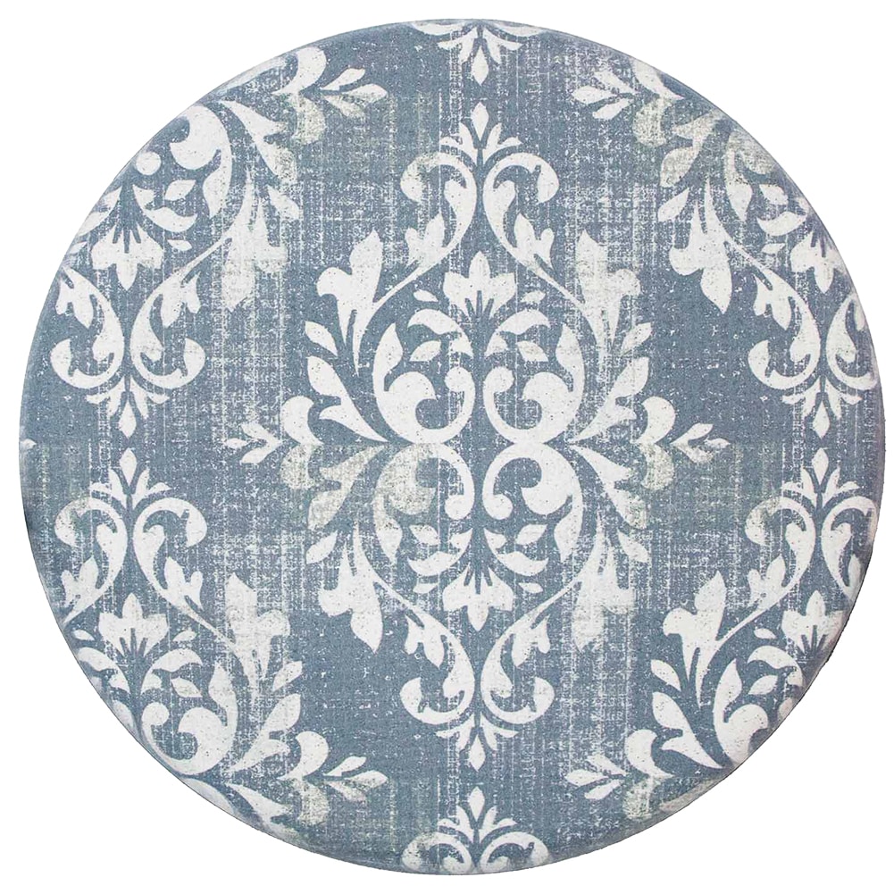 チェアパッド 丸 通販 おしゃれ チェアマット 椅子用 座布団 Pvc製 35cm 拭ける いす用 クッション まる型 円型 イス インテリア 拭くだけ パッド お掃除簡単 座面クッション ジャングル 新生活 防ダニ 防臭 防炎 ファブリック クラシーク Backyard Family Jre Point