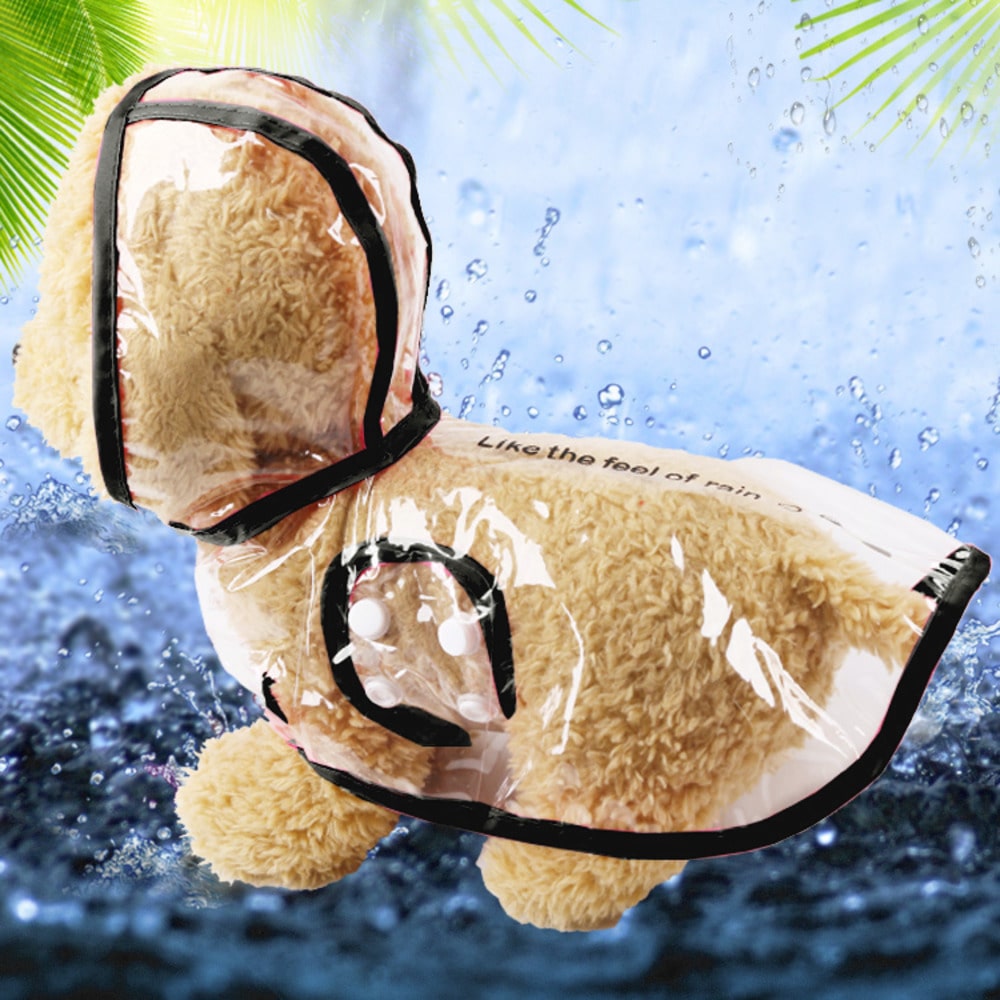 犬 レインコート かわいい 通販 小型犬 中型犬 ドッグウェア 可愛い 服 ペットウェア おしゃれ ペット用品 いぬ 透明 散歩 雨の日 カッパ 雨 合羽 犬用