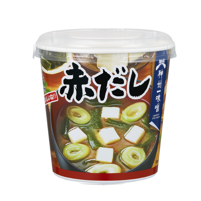 神州一味噌 おいしいね!!赤だし カップ×6個セット【まとめ買い