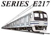 【鐵道商店】　鐵T（子供用 半袖）A-1「JR東日本 E217系 横須賀色」