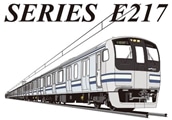 【鐵道商店】　鐵T（大人用 半袖）A-1「JR東日本 E217系 横須賀色」