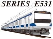 【鐵道商店】　鐵T（大人用 半袖）A-4「JR東日本 E531系」