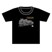 【鐵道商店】　Tシャツ サイズM（大人用）「蒸気機関車 SL銀河」