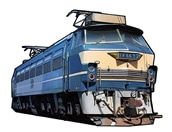 【鐵道商店】　鐵T（子供用 半袖）N-4「EF66 27」