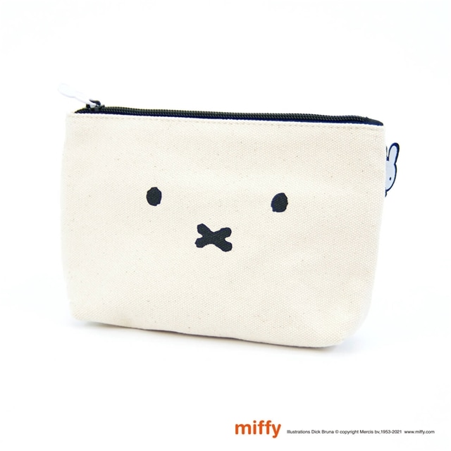 キャンバスポーチM miffy ミッフィー 小物入れ コスメポーチ 化粧入れ