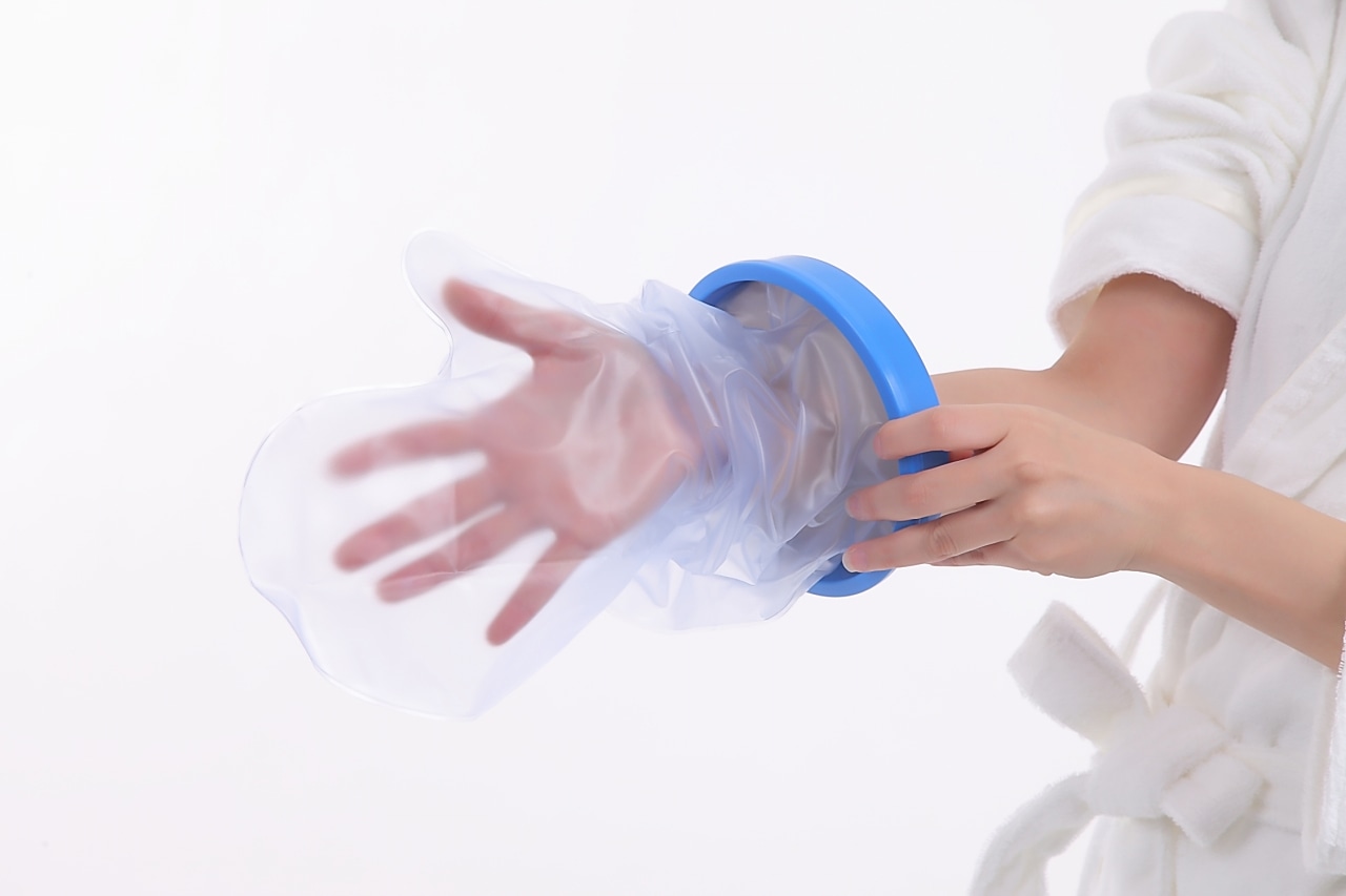 送料無料 ギプス 防水カバー 子供用 腕mサイズ お風呂 シャワー ギブス 包帯 カバー Wealthy Life Jre Mall店 Jre Pointが 貯まる 使える Jre Mall