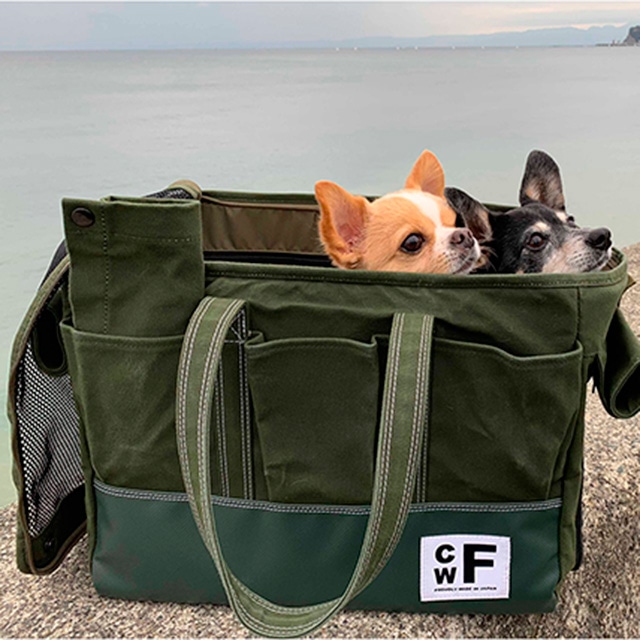CWF PET IN THE TOTE S オリーブドラブ(オリーブドラブ): 東京感動線 CWF PET IN THE TOTE S オリーブドラブ(オリーブドラブ): 東京感動線