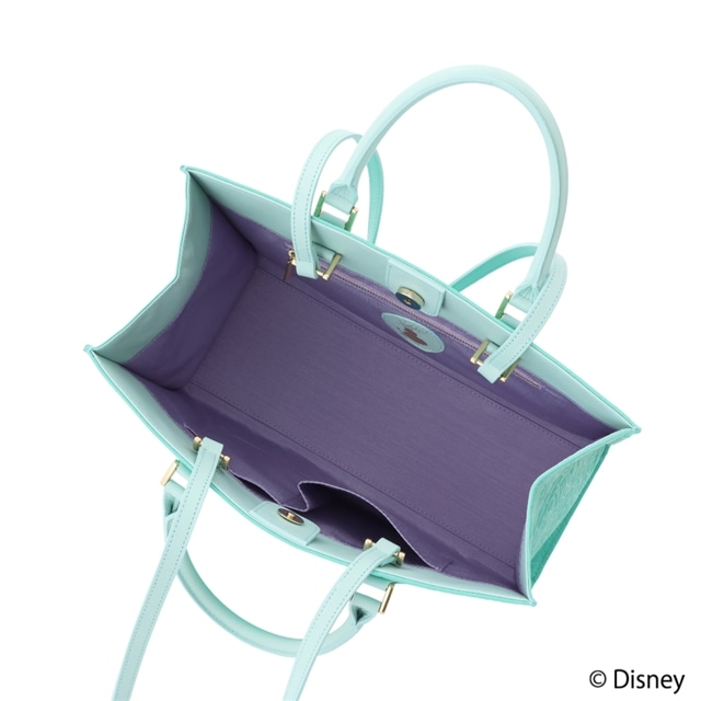 【PlusAnq】限定生産品 Disney ディズニープリンセス「アリエル」デザイン トートバッグ 数量限定
