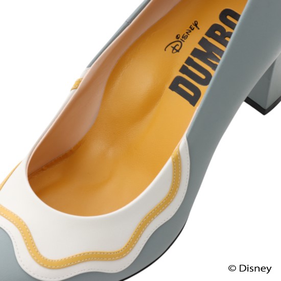 【PlusAnq】限定生産品 Disney ﾃﾞｨｽﾞﾆｰ『ダンボ』デザイン パンプス 婦人用 数量限定