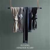 北欧デンマーク発高級ベビーアルパカウール ELVANG HIS&HER SCARF ヒズアンドハースカーフ