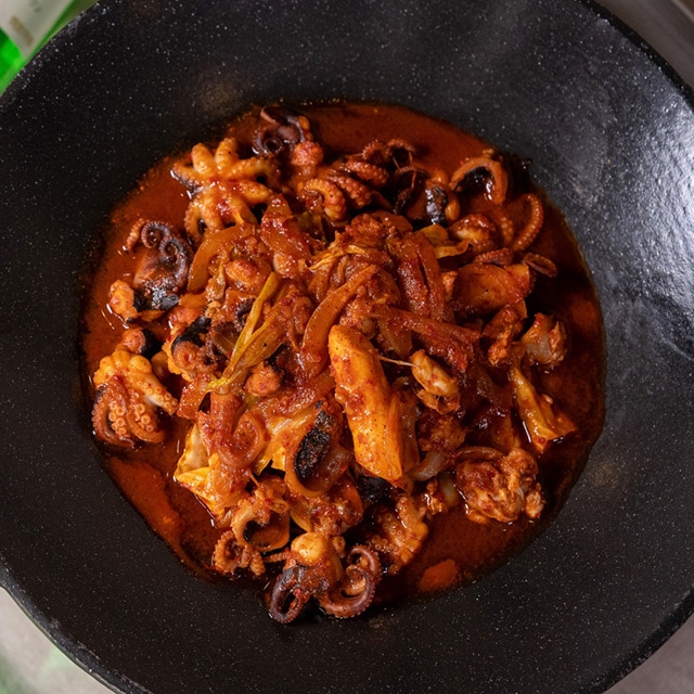 送料無料 チュクミ イイダコの辛みそ 産地直送満足便 グルメ王国 Jre Mall