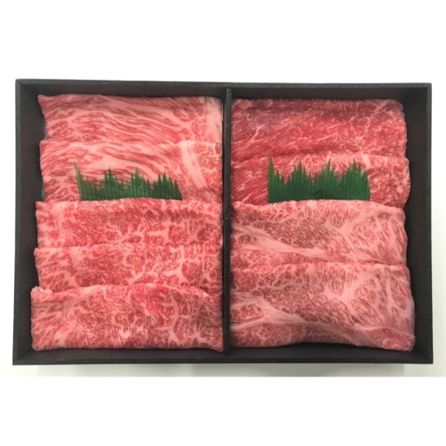 【送料無料】松阪牛＆神戸牛 すきやき肉 牛肉　食べ比べ