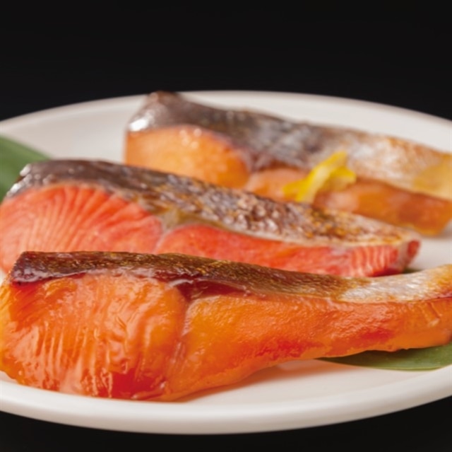 【送料無料】京都やま六　鮭の味比べ６切入 魚