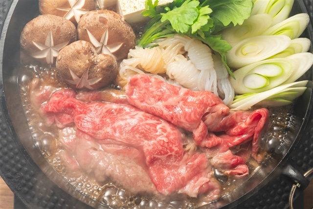 【送料無料】福島牛赤身すき焼き　牛肉