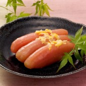 【送料無料】無着色柚子味明太子 魚卵　海鮮