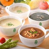 【送料無料】34種のやさい畑スープセット6種6個入(MM-040L-6P) 　スープ　野菜　やさい　ベジタブル