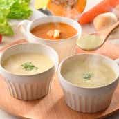 【送料無料】３４種のやさい畑スープセット３種６個入（Ｍ４２Ａ６Ｐ）  スープ