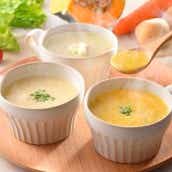 【送料無料】３４種のやさい畑スープセット３種６個入（Ｍ４２Ｄ６Ｐ） スープ