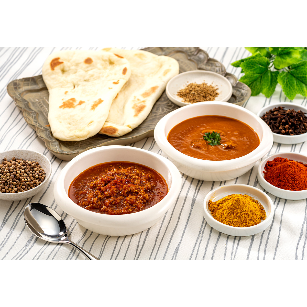 送料無料 お家で本格ナンカレーセット バターチキンカレー0g 2 キーマカレー0g 2 ナンミックス 2 クミン塩50g 山形県 カレー屋garbanzo 北海道 沖縄 離島 お届け不可 産直お取り寄せのニッポンセレクト Jre Mall