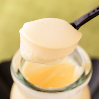 玄米レーズンプリンのレシピ