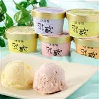 乳蔵北海道アイスクリーム 5種10個セット〔バニラ・ハスカップ・ストロベリーほか全5種×各2〕