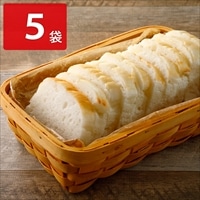送料無料 みんなの食卓 ふっくら米粉パン スライス 〔270g(標準枚数16枚)×5〕 グルテンフリー 冷凍パン