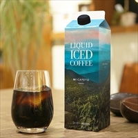 送料無料 リキッドアイスコーヒー 3本セット 〔1000ml×3〕 コーヒー ミカフェート