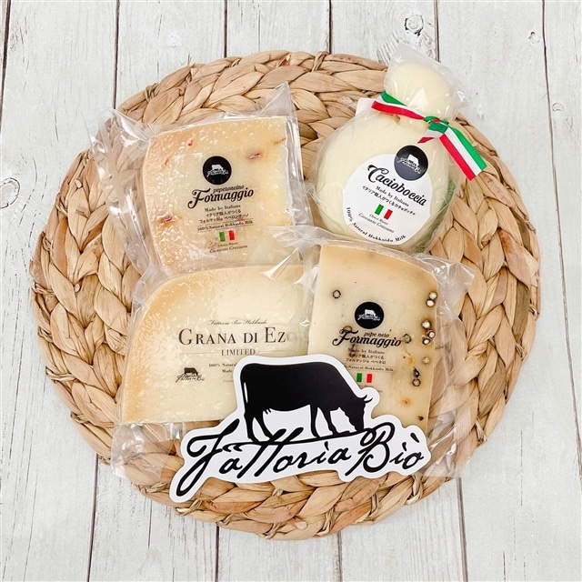 イタリア職人がつくる熟成チーズ4種セット