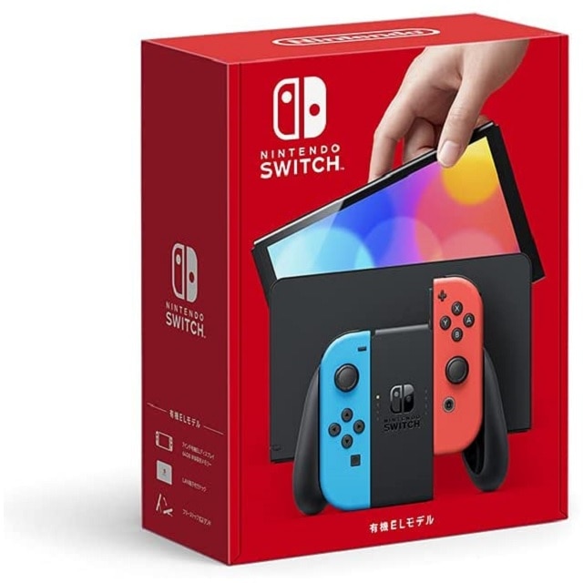 Nintendo Switch(有機ELモデル) Joy-Con(L) ネオンブルー/(R) ネオンレッド 本体 有機EL ゲーム機 【送料