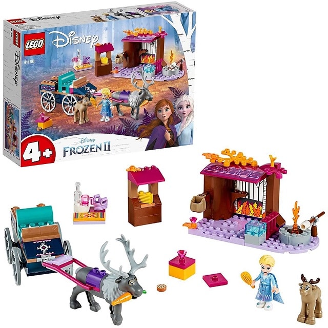 ポイント5倍 レゴ Lego ディズニープリンセス アナと雪の女王2 エルサのワゴン アドベンチャー レゴブロック レゴディズニー おもちゃ お城 送料無料 かこん販売 Jre Mall