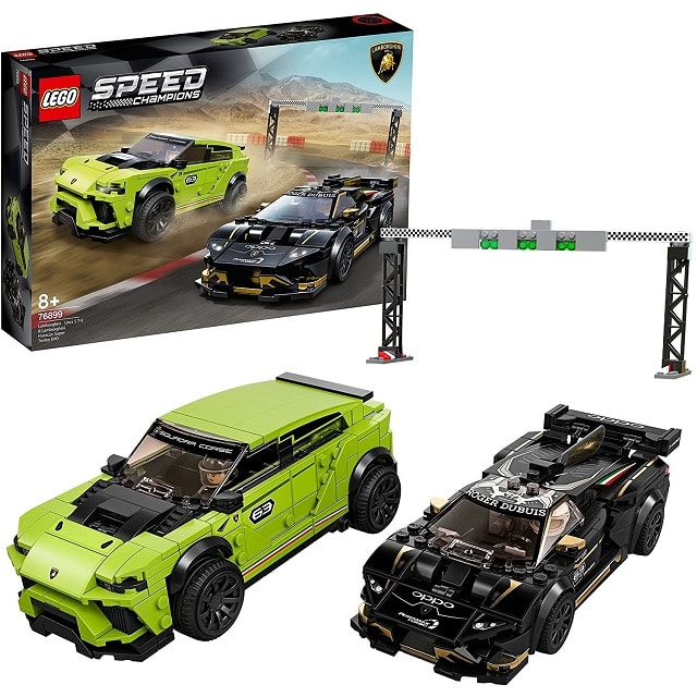 ポイント5倍 レゴ LEGO スピードチャンピオン ランボルギーニ ウルスST-X & ウラカン・スーパートロフェオ EVO 76899 レゴ