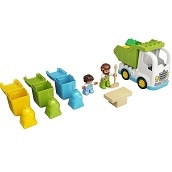 ●ポイント5倍● レゴ LEGO デュプロ デュプロのまち ごみ収集車とリサイクル 10945 レゴブロック レゴデュプロ 車 作業者 エコ 環境活動 おもちゃ【送料無料】※一部地域除く