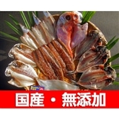 【熱海 小澤商店】国産にこだわった干物セット２（6種12枚）