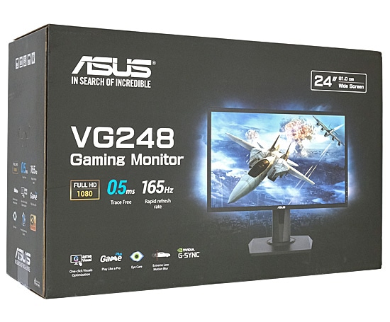 ASUS製　24型液晶　ディスプレイ　VG248QG