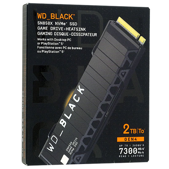 送料無料】Western Digital製 内蔵SSD 2TB WD_Black SN850X NVMe SSD ...