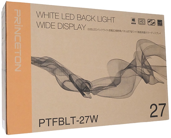 送料無料】Princeton製 27型 ワイドカラー液晶ディスプレイ PTFBLT-27W