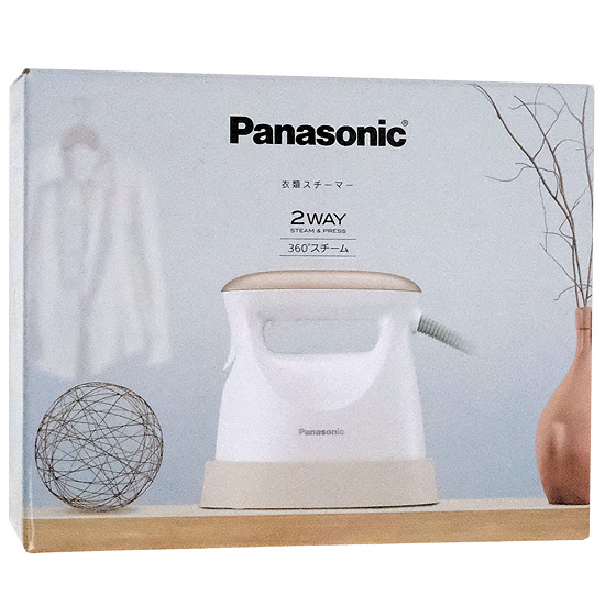 送料無料】Panasonic 衣類スチーマー 360度スチームモデル NI-FS570-PN ...