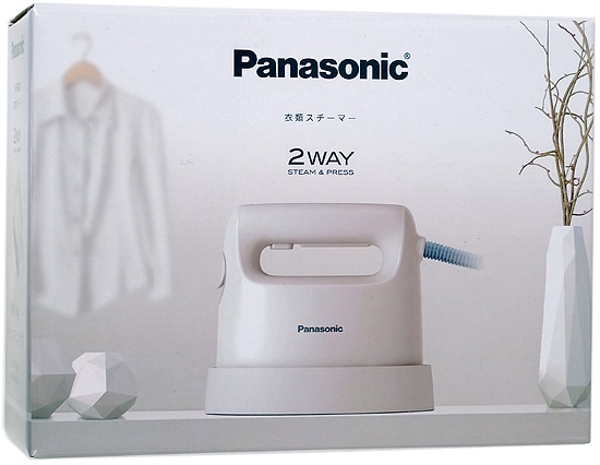 送料無料】Panasonic 衣類スチーマー NI-FS420-W ホワイト: オンライン