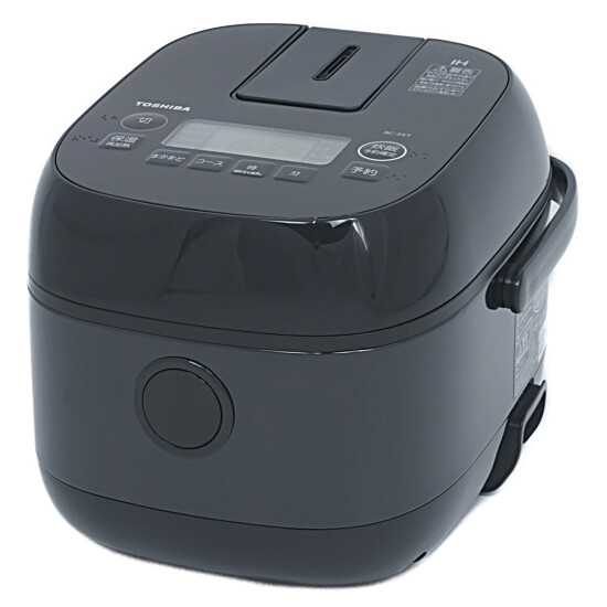 返品送料無料-東芝(TOSHIBA) RC-5XT(K) ブラック IH炊•飯ジャー 3合