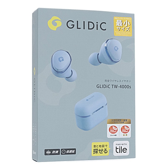 新品　GLIDiC TW-4000s ワイヤレスイヤホン　ブラック