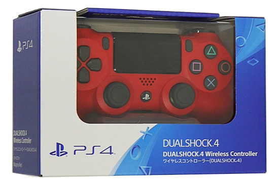送料無料 Sony ワイヤレスコントローラー Dualshock4 マグマ レッド Cuh Zct2j11 オンラインショッピングエクセラー Jre Mall店 Jre Mall