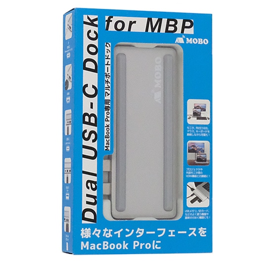 yzARCHISS@MOBO Dual USB-C Dock for MBP@AM-TC2D01S Vo[