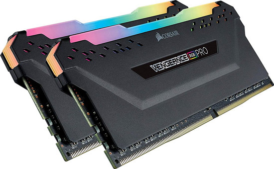  Corsair CMW64GX4M2D3000C16 DDR4 PC4 24000 32GB 2 