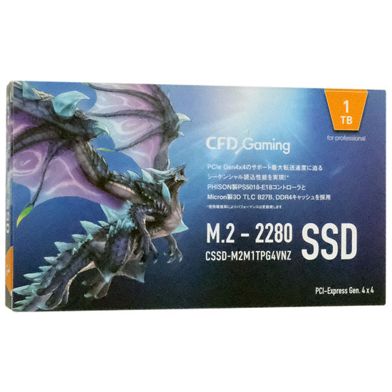 [bn:18]yzCFD SSD@PG4VNZ CSSD-M2M1TPG4VNZ@1TB PCI-Express Gen4