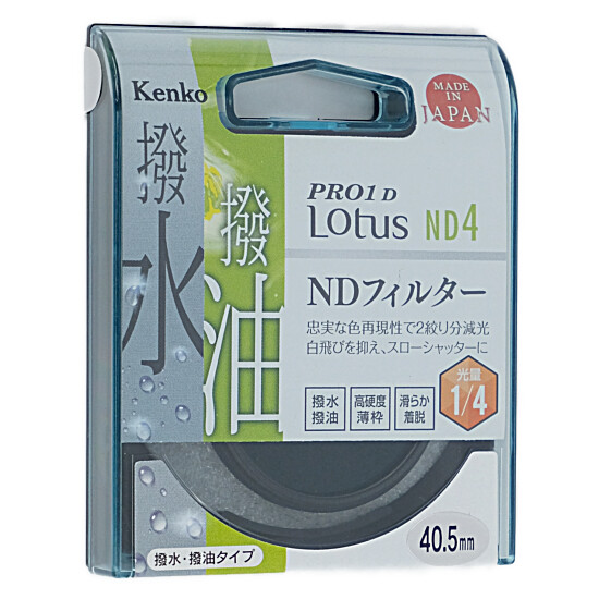 yzy䂤pPbgzKenko@NDtB^[ 40.5S PRO1D Lotus ND4 40.5mm@720424