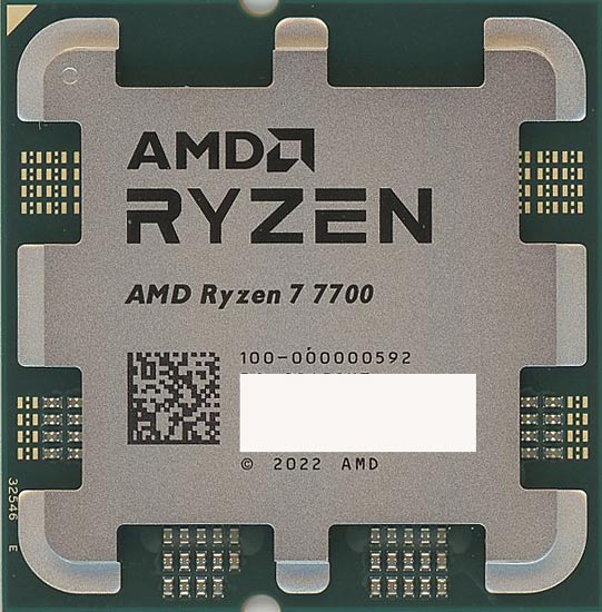 yzyoNViz AMD@Ryzen 7 7700 100-000000592@3.8GHz Socket AM5