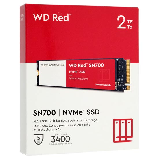 yzWestern Digital SSD@WD Red SN700 NVMe WDS200T1R0C@2TB