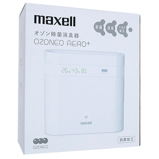 【送料無料】マクセル　オゾン除菌消臭器 オゾネオ エアロプラス　MXAP-DAE280WH　ホワイト