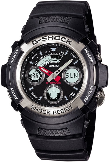 【送料無料】CASIO 腕時計 G-SHOCK Basic AW-590-1AJF